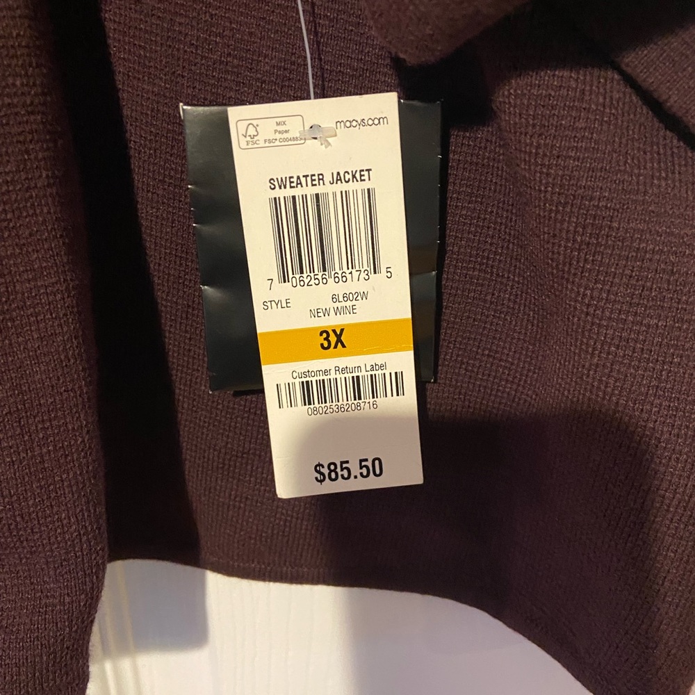 Sweater jacket - Picture 3 of 4